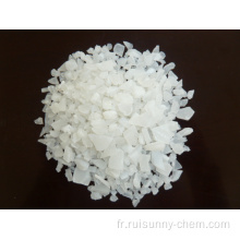 Flake au sulfate d&#39;aluminium 16% à 17%